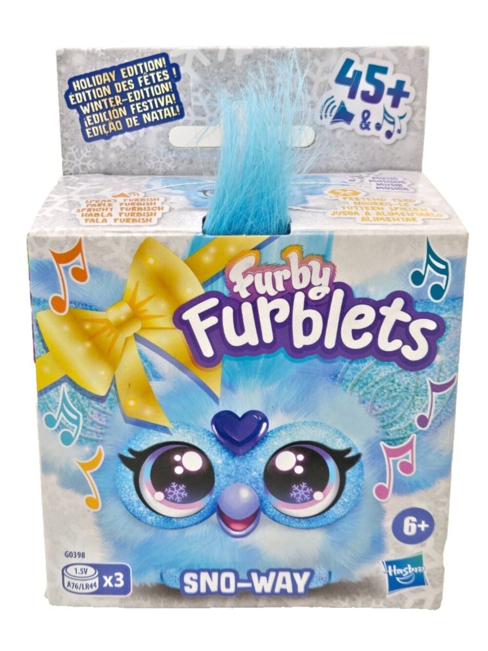 Hasbro Furby Furblets Sno-Way Electronic Plush Interactive Toy Mini Furby Pet